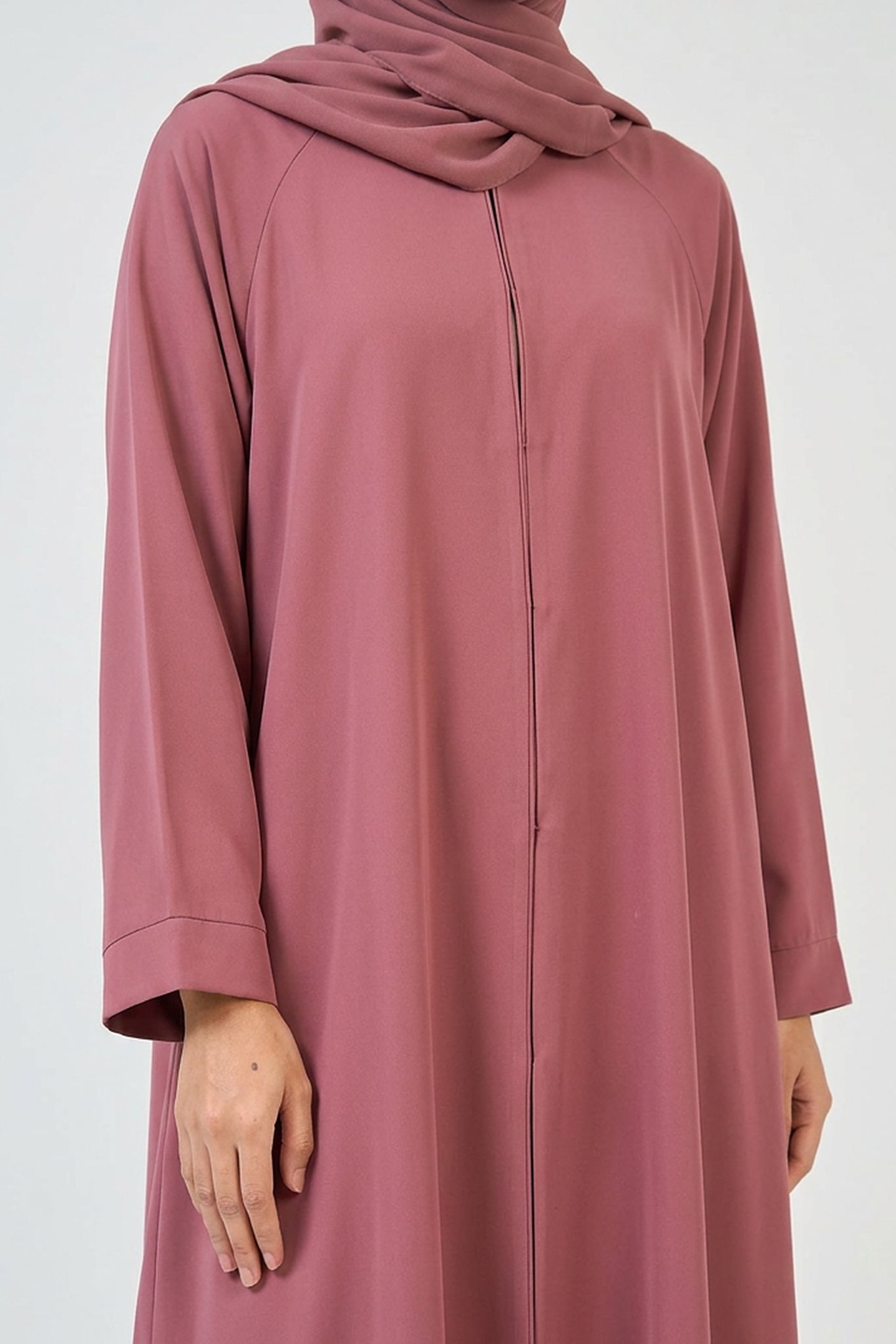 Dusty Rose Essential Abaya