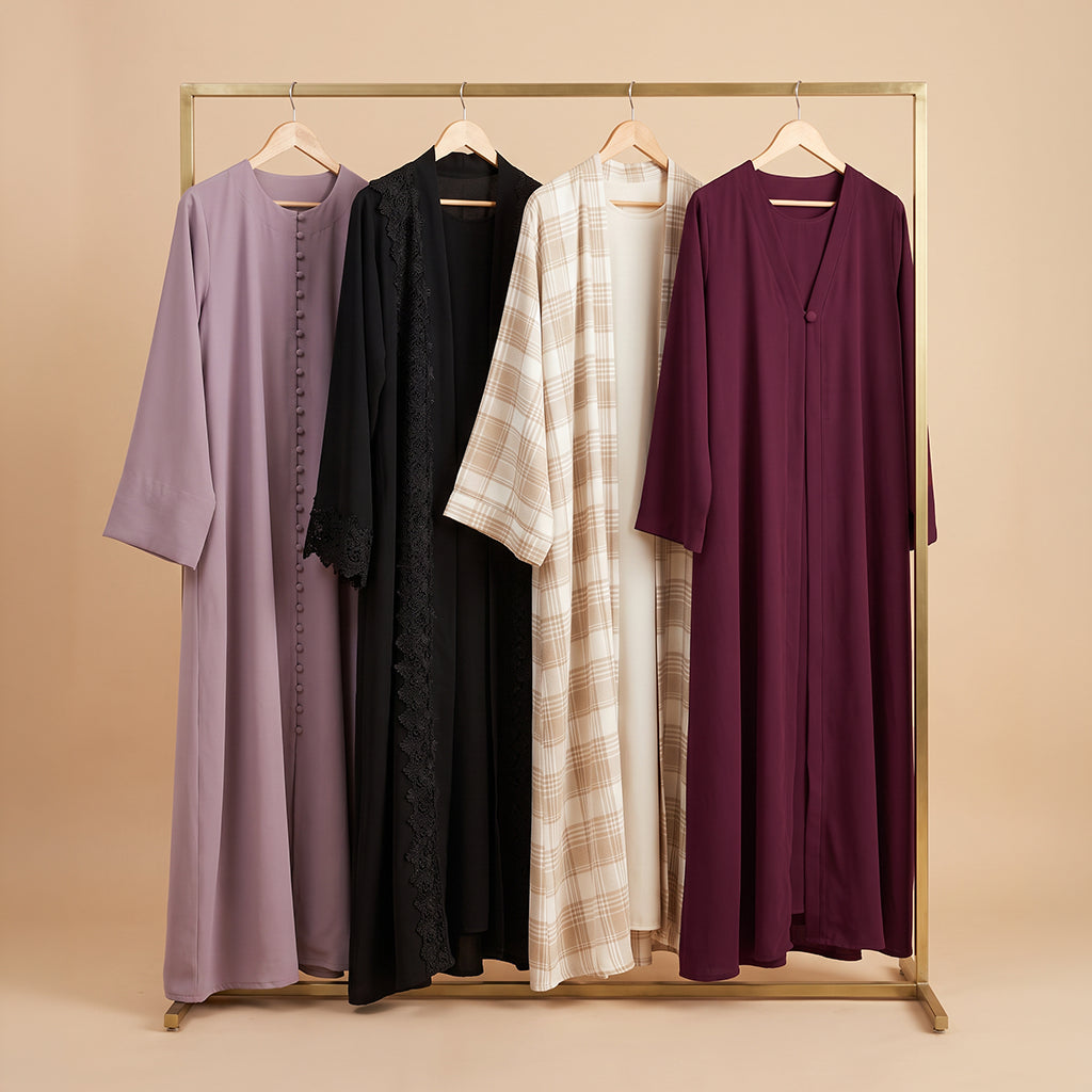 Abayas 4 for 1000