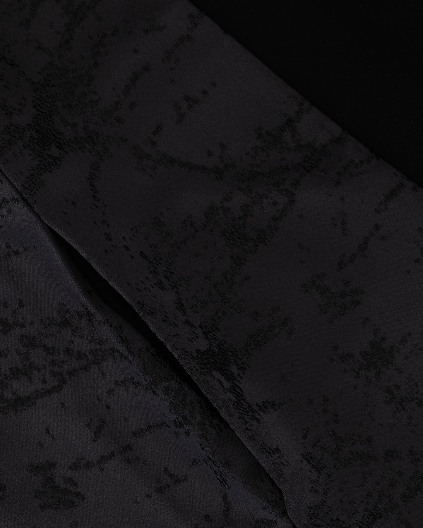 Premium Open Abaya with Contrast Panel Insets