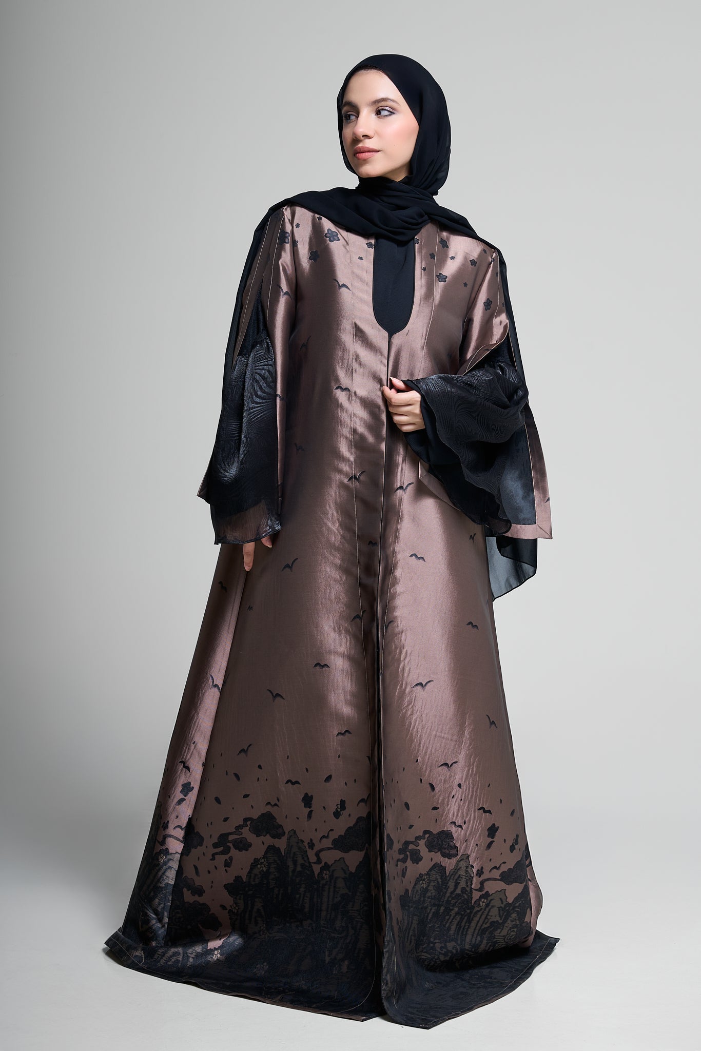 Bronze Twilight Abaya