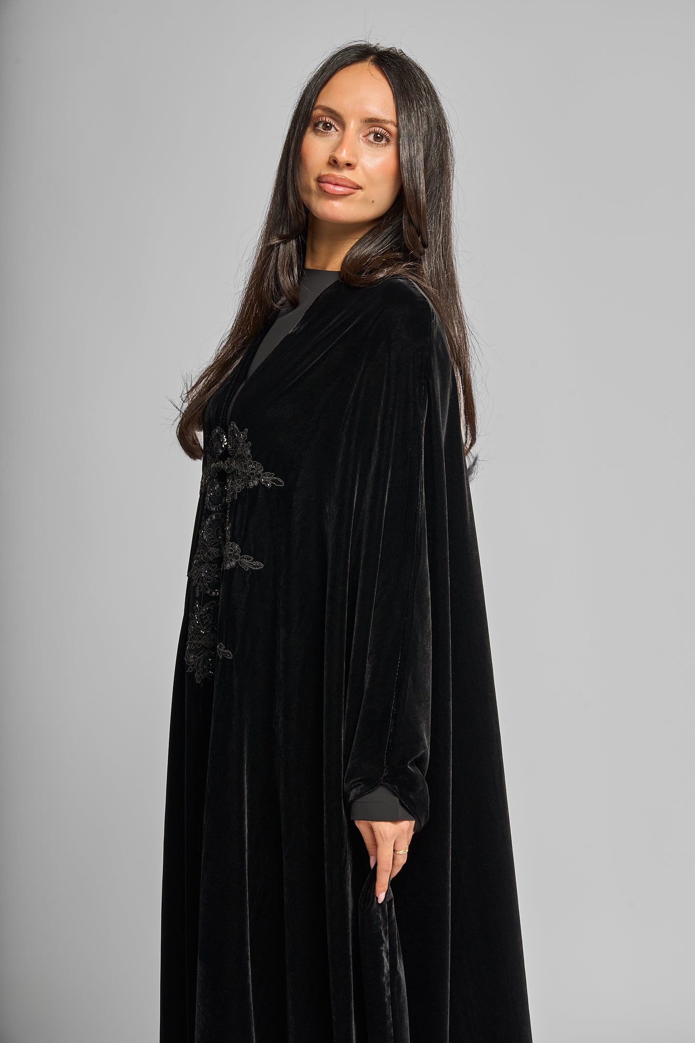 Velvet Majesty Abaya