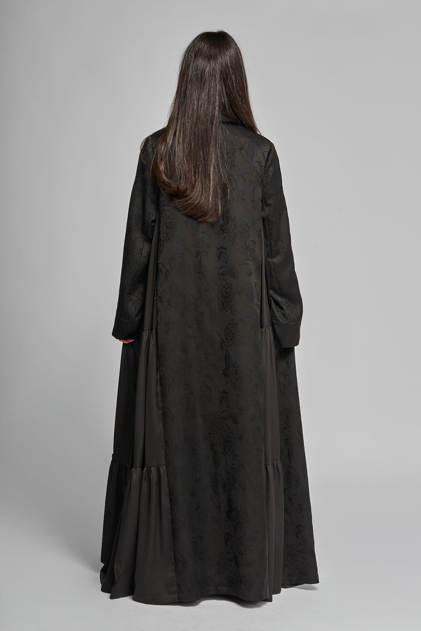 Ebon Rose Abaya