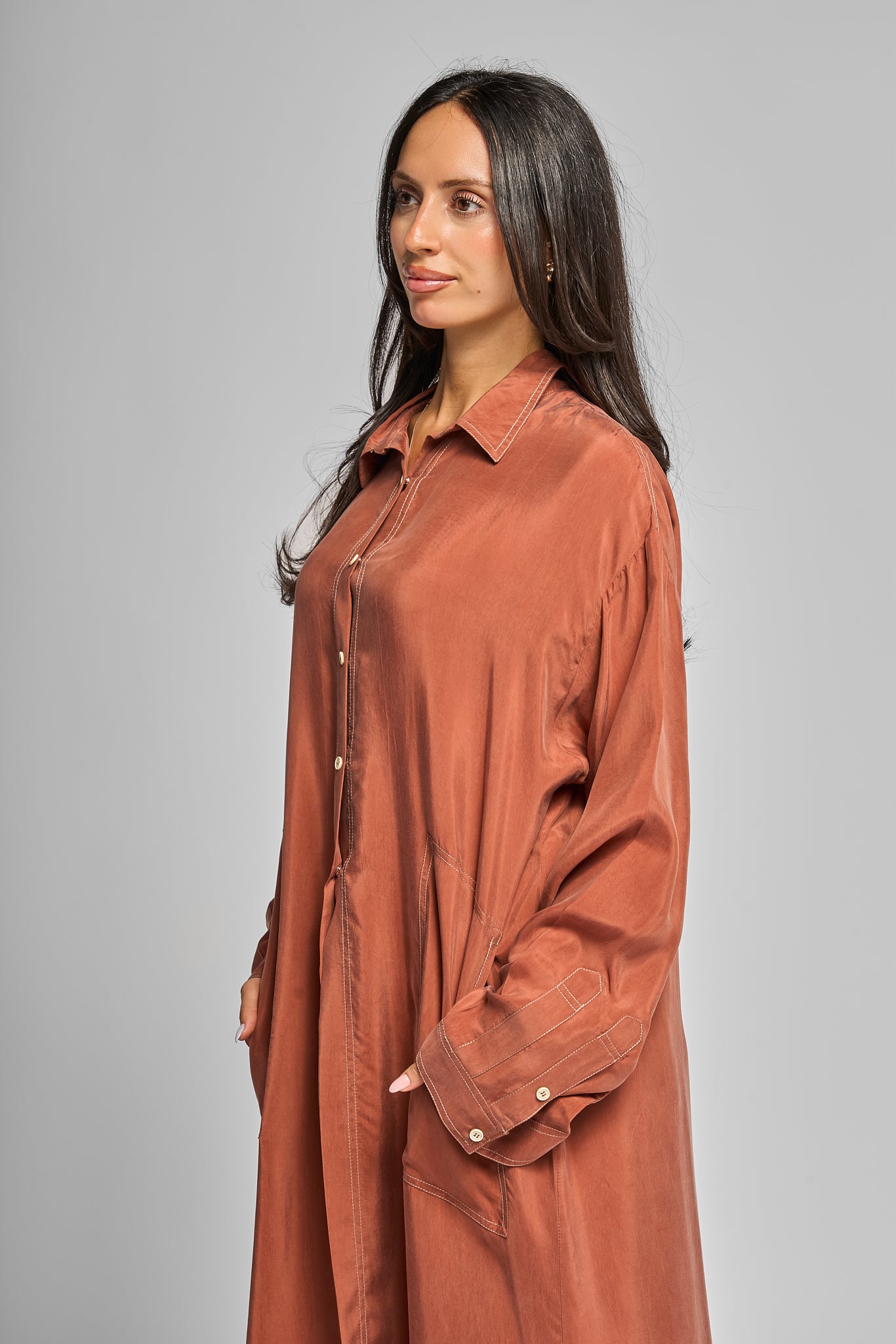 Terracotta Ease Abaya
