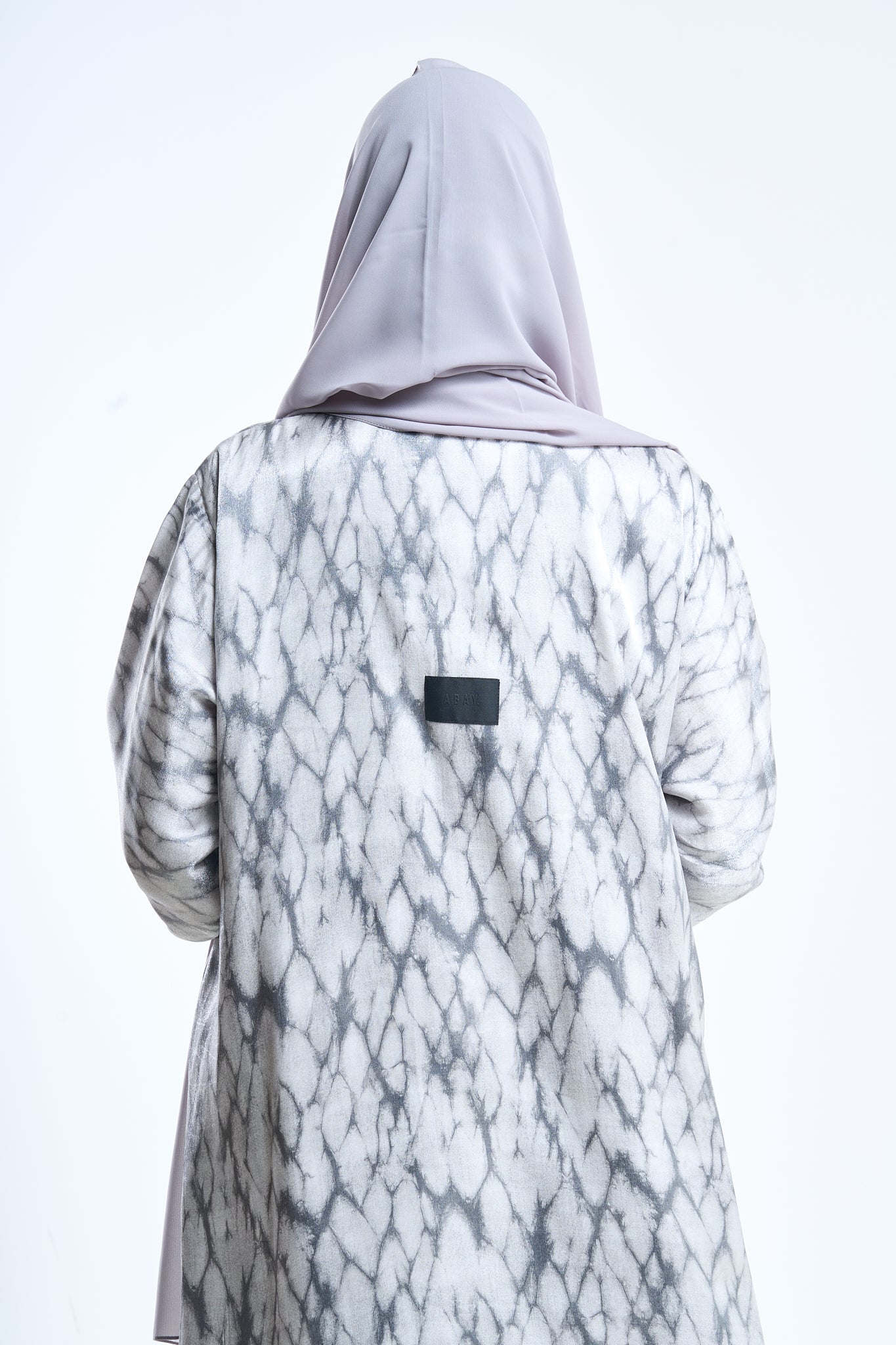 Marble Print Modern Abaya