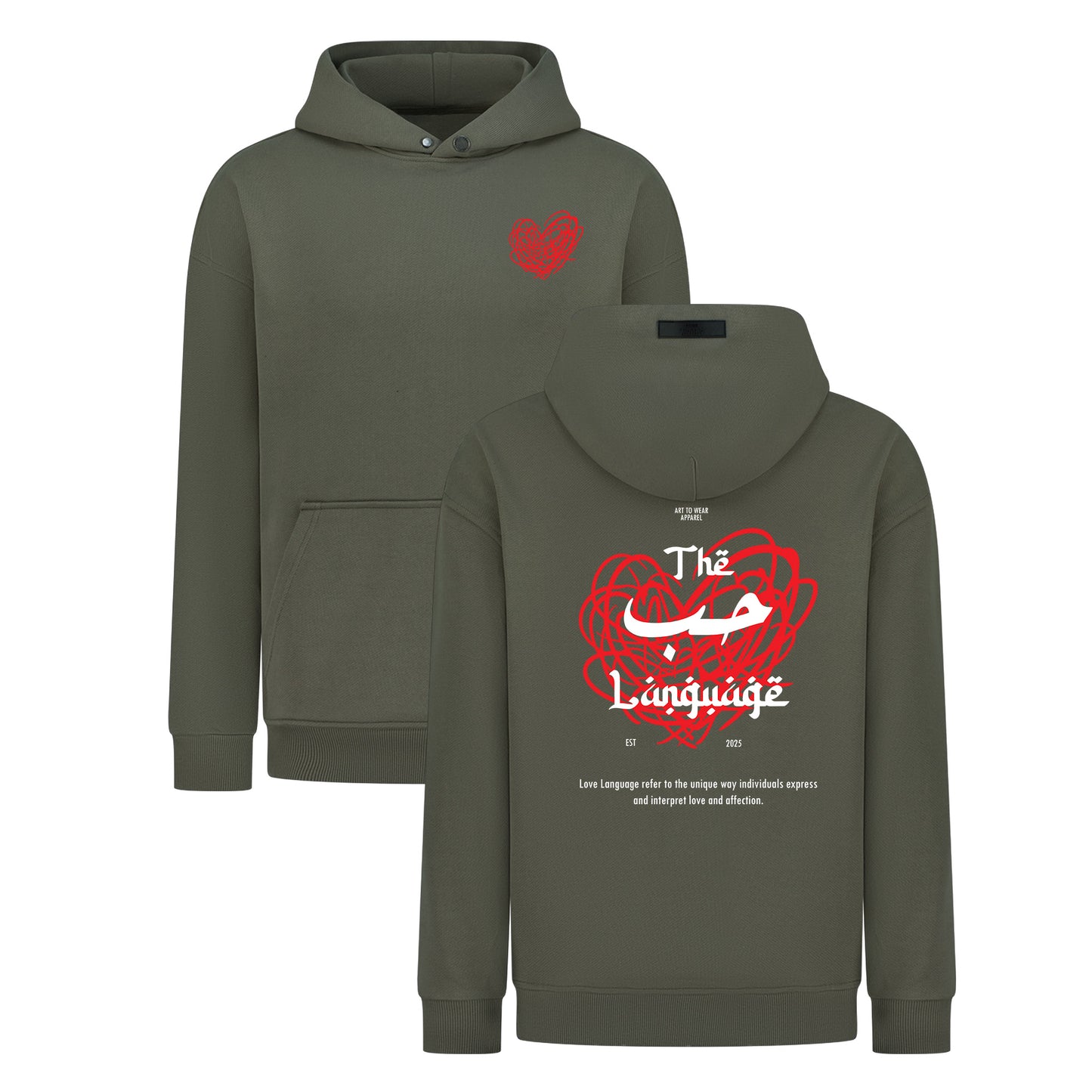 Love Language - Digital Print Design
