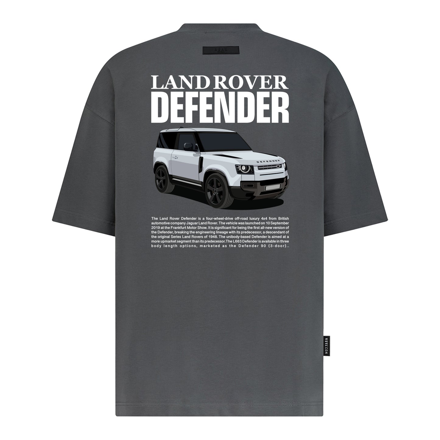 Land Rover Defender - Digital Print Design - Oversized T-Shirt