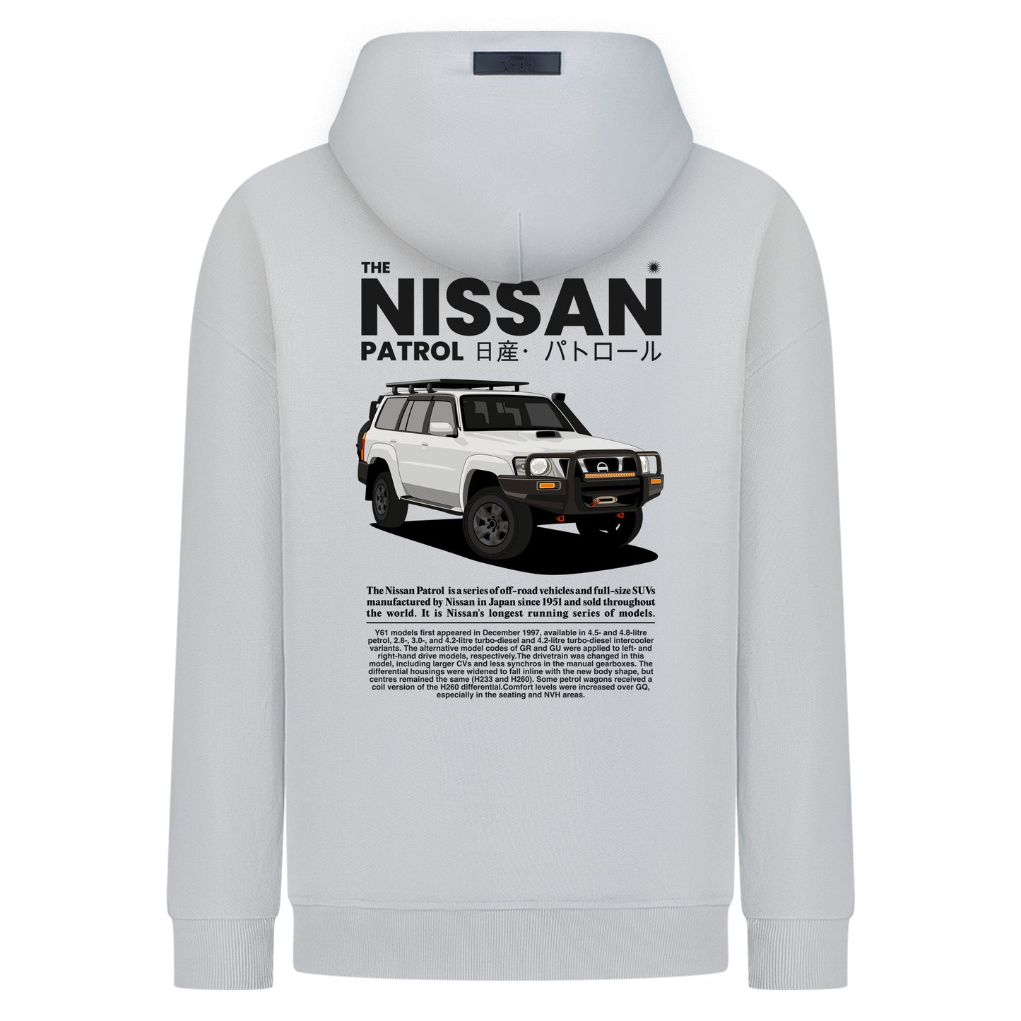 Nissan Patrol - Digital Print Design - Hoodie