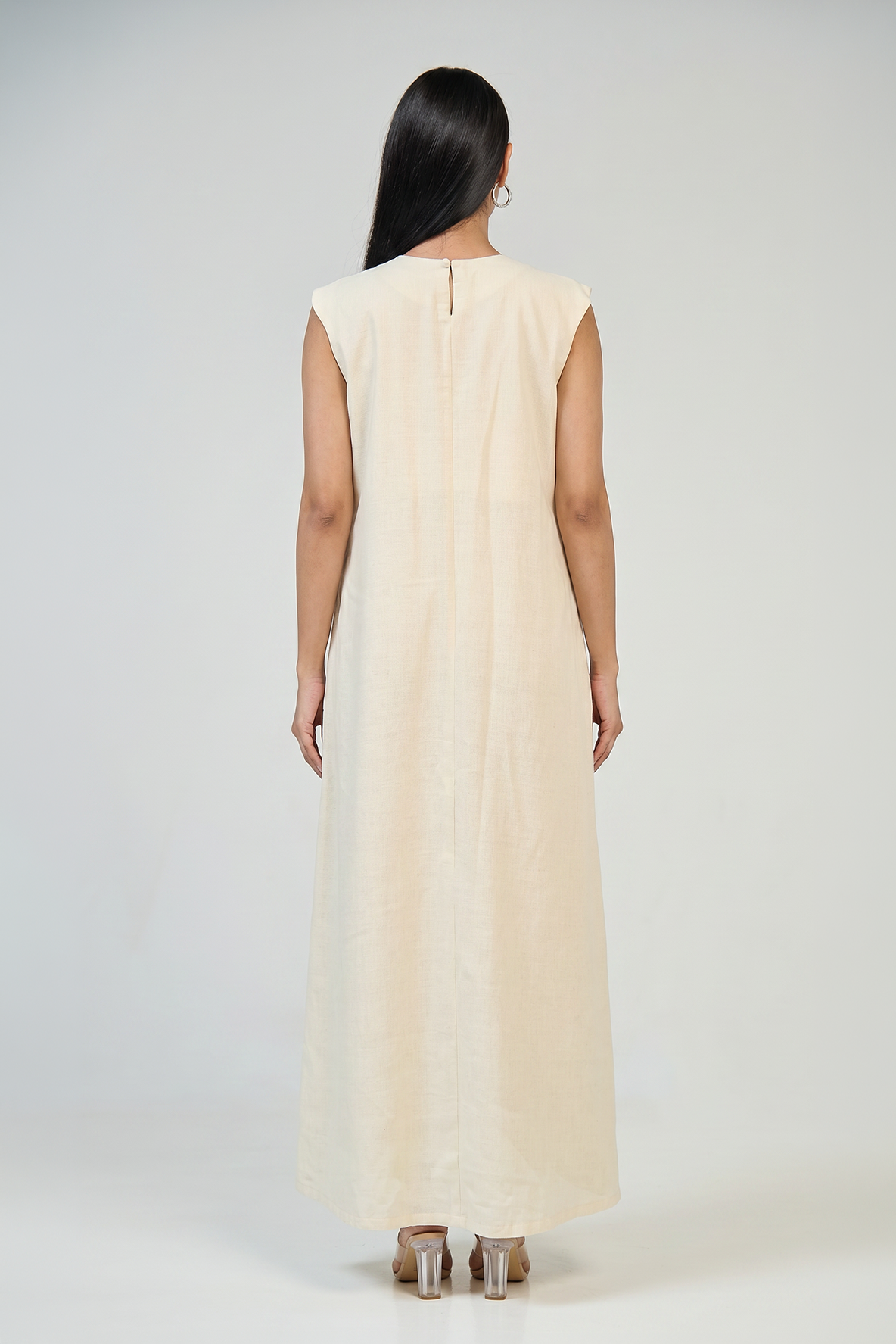Ivory Linen Inner Dress