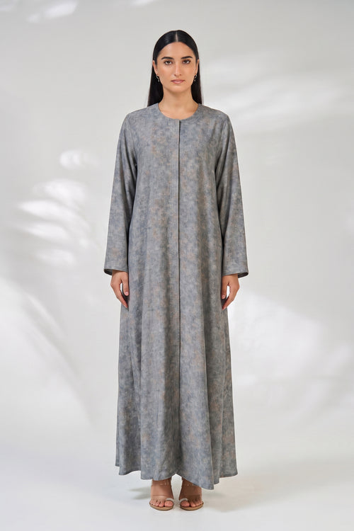 Stone Mist Abaya