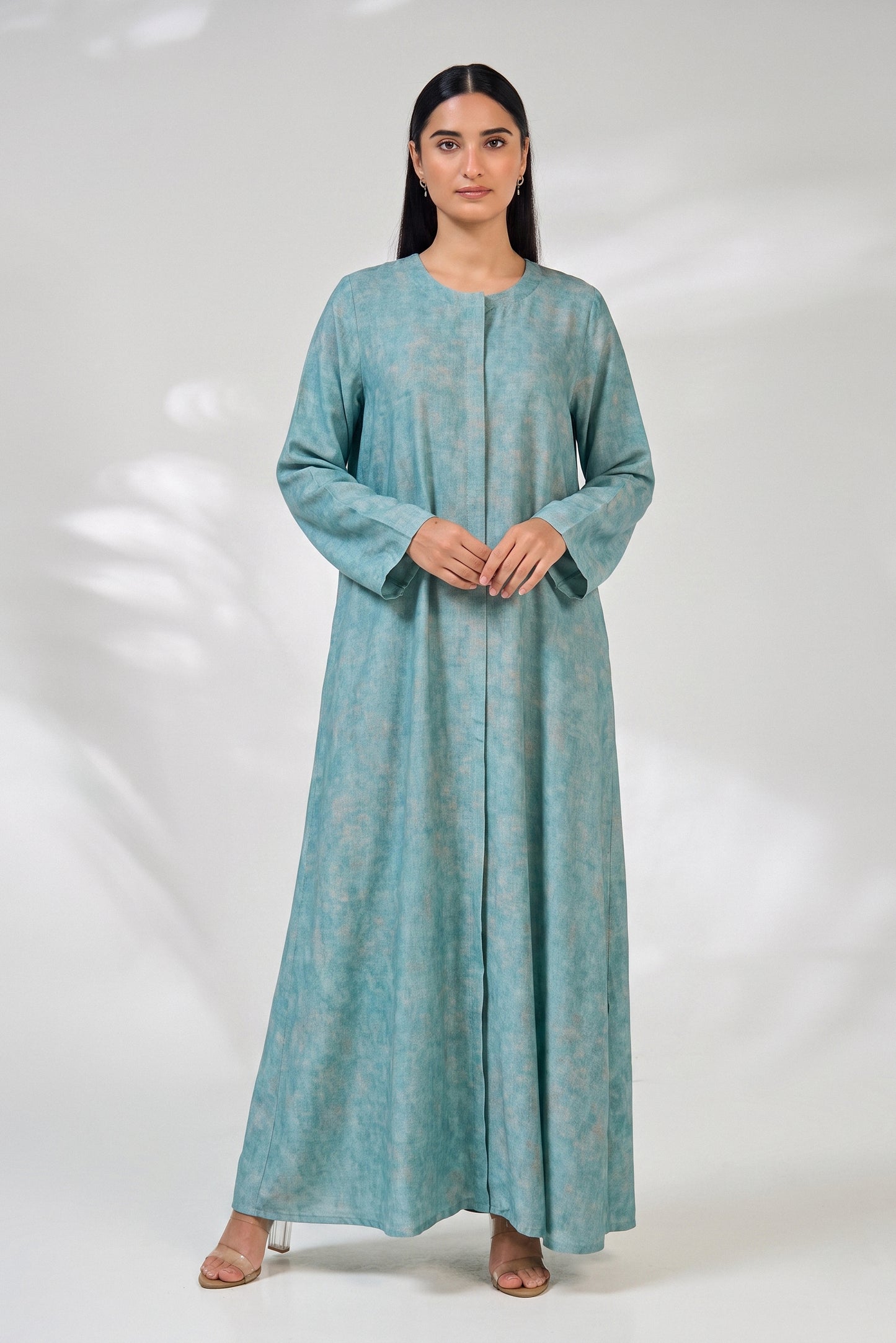 عباية دانتيل زهر الخوخ (نسخة)
