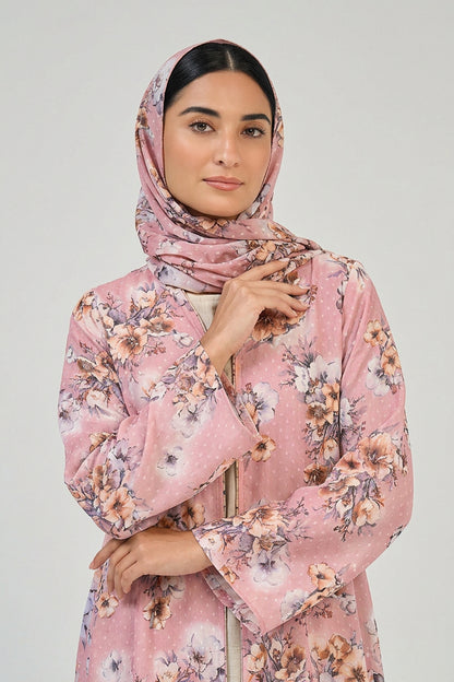Blush Blossom Abaya