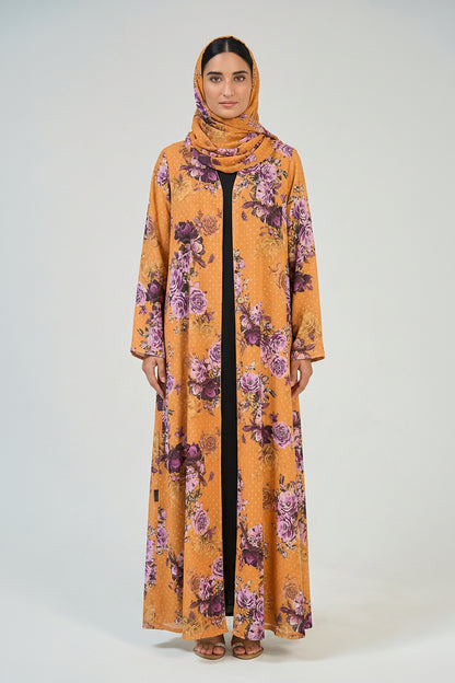 Amber Blossom Abaya
