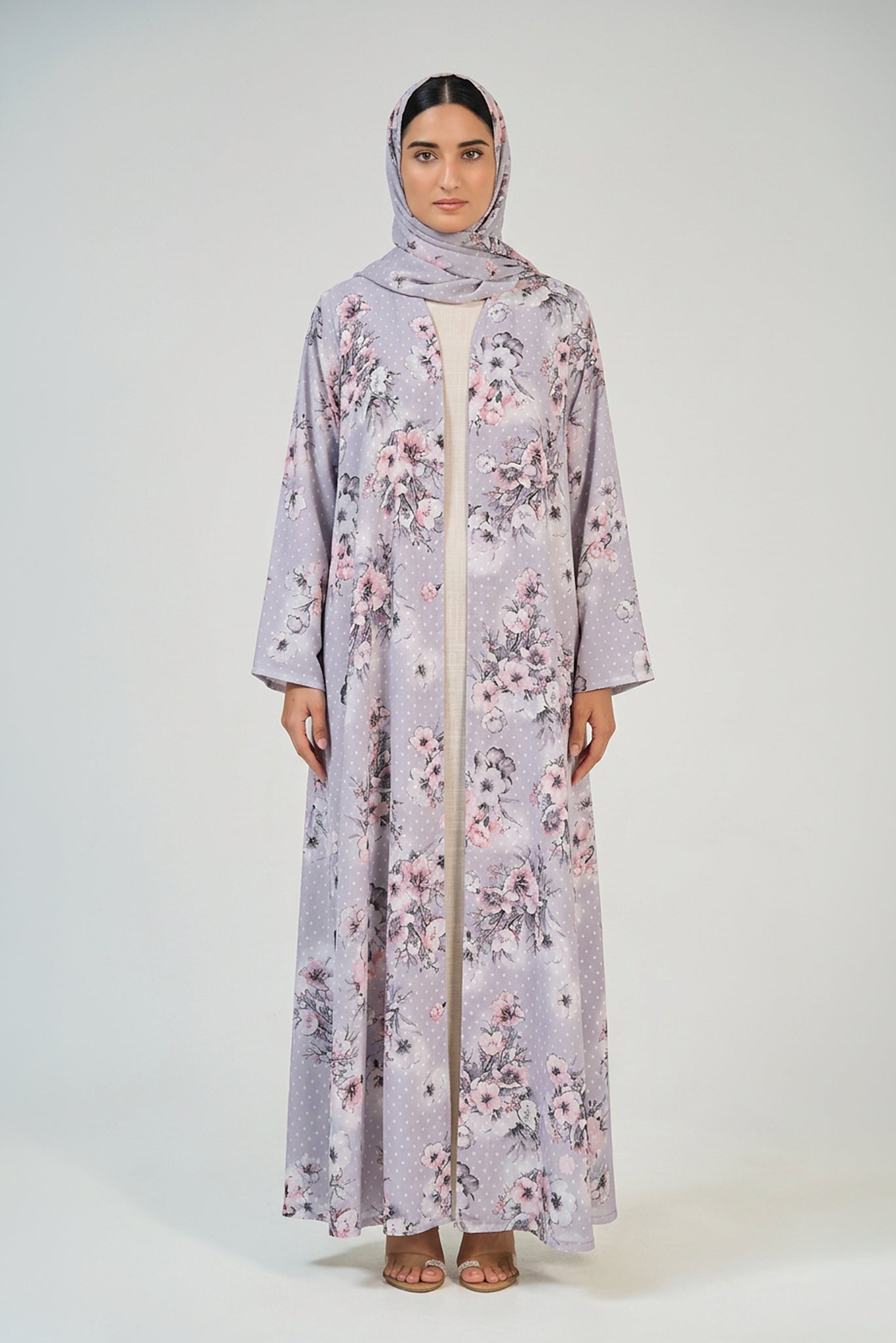 Lavender Blossom Abaya