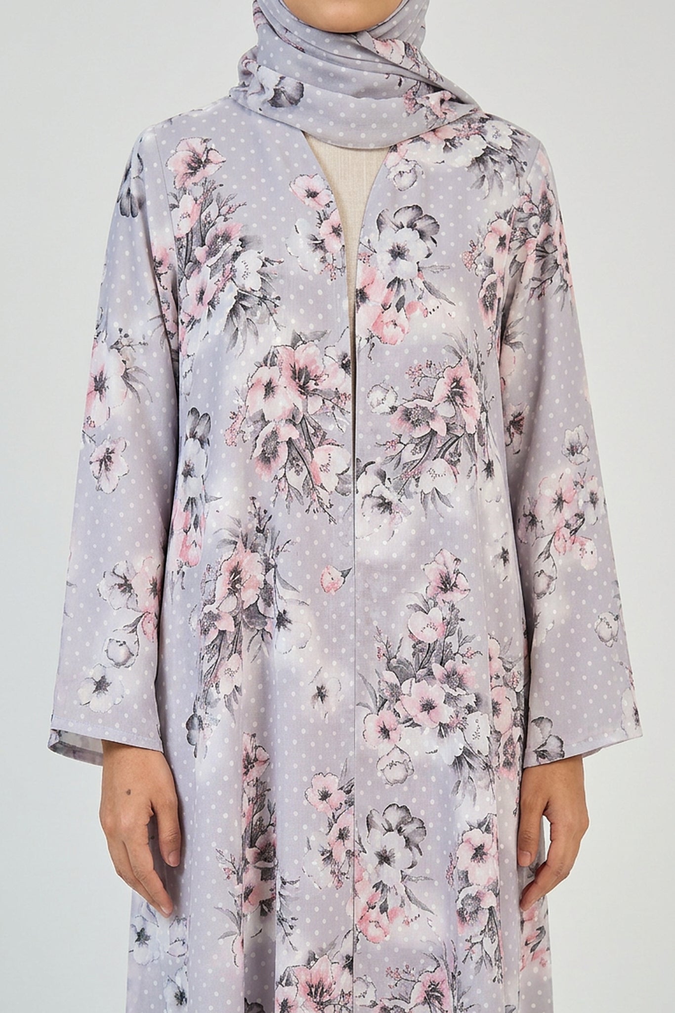 Lavender Blossom Abaya