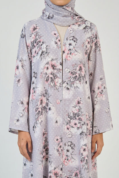 Lavender Blossom Abaya