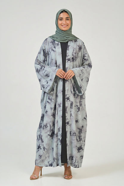 عباية بطبعة حجاب رملي