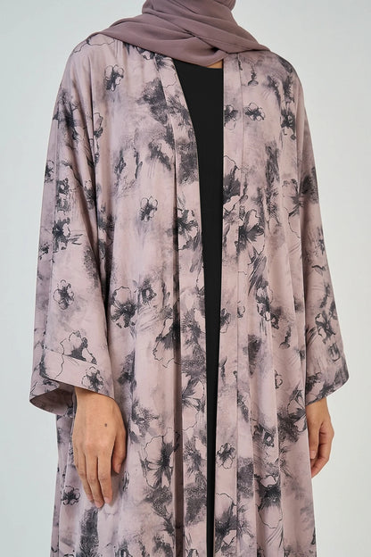 Mauve Ink Kimono