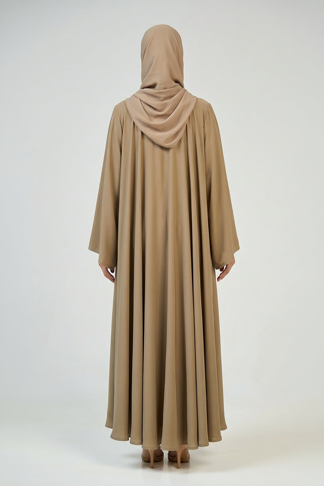 Olive Essence Open Abaya