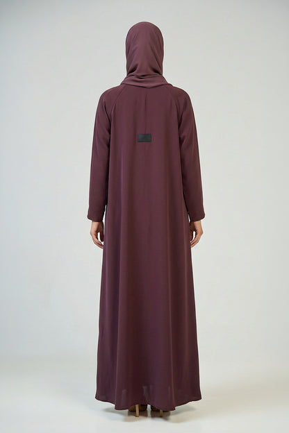 Royal Plum Essential Abaya