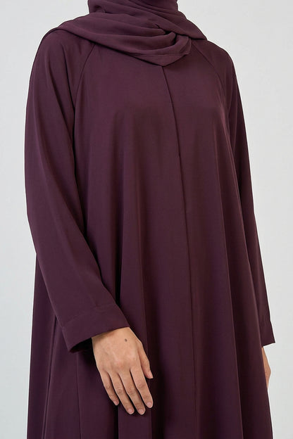 Royal Plum Essential Abaya