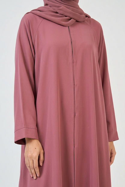 Dusty Rose Essential Abaya