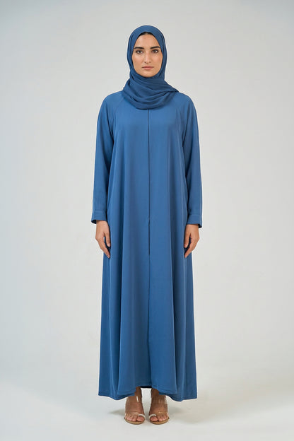 Ocean Blue Essential Abaya