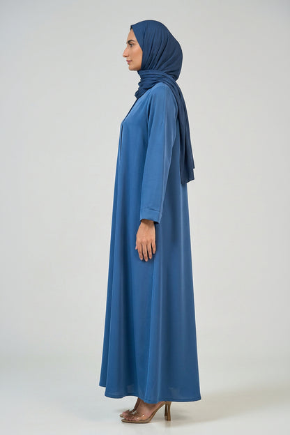 Ocean Blue Essential Abaya