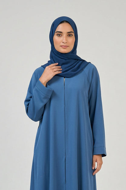 Ocean Blue Essential Abaya