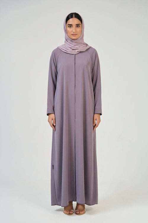 Lilac Mist Essential Abaya