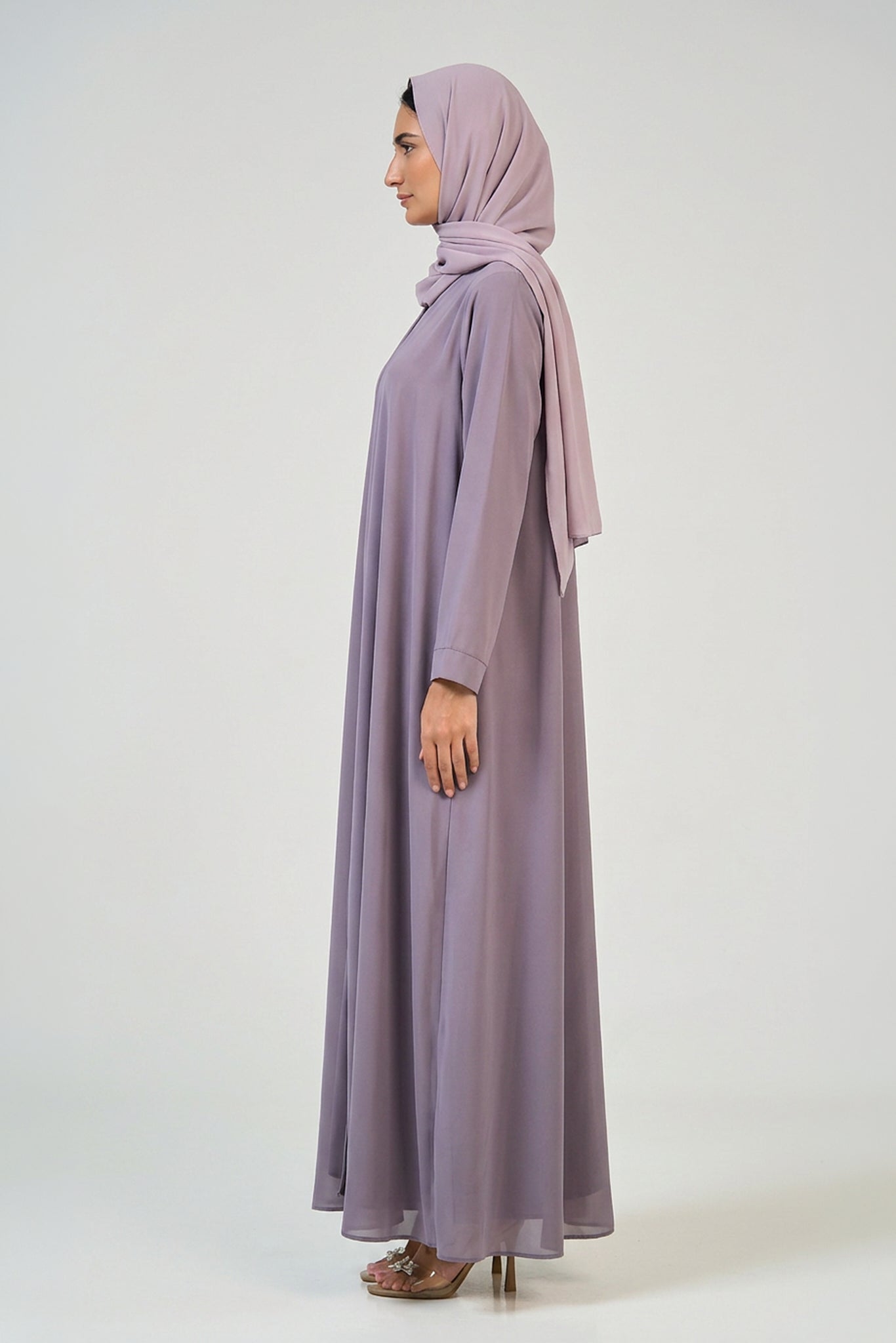 Lilac Mist Essential Abaya