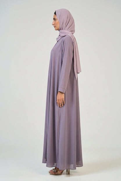 Lilac Mist Essential Abaya