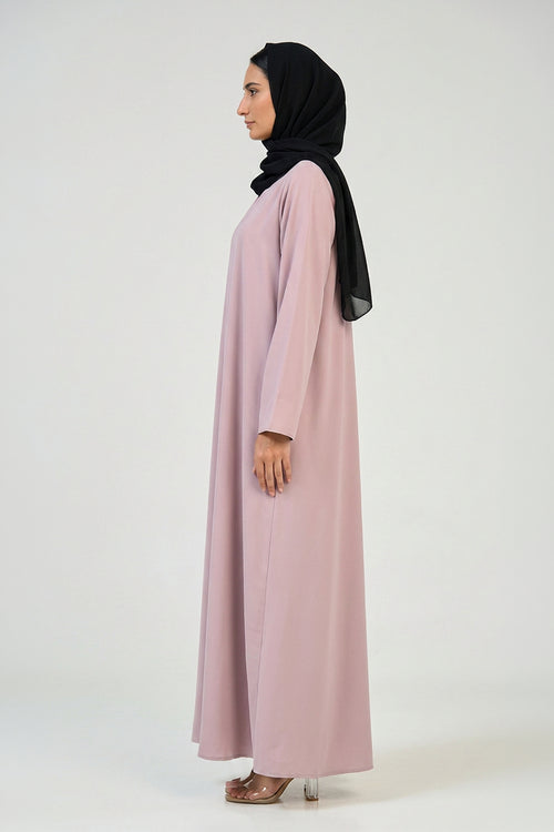 Blush Pearl Essential Abaya – hover image