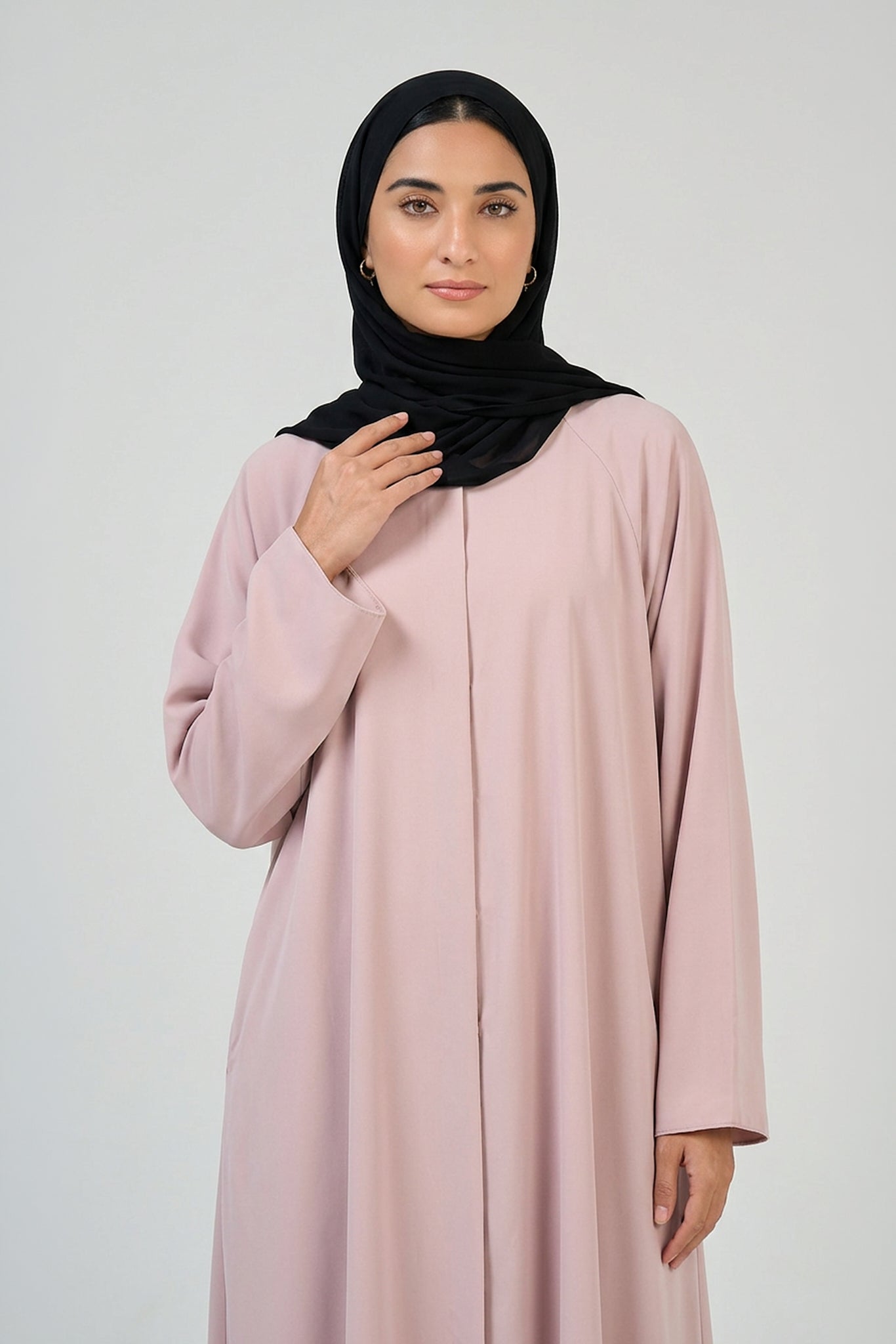 Blush Pearl Essential Abaya