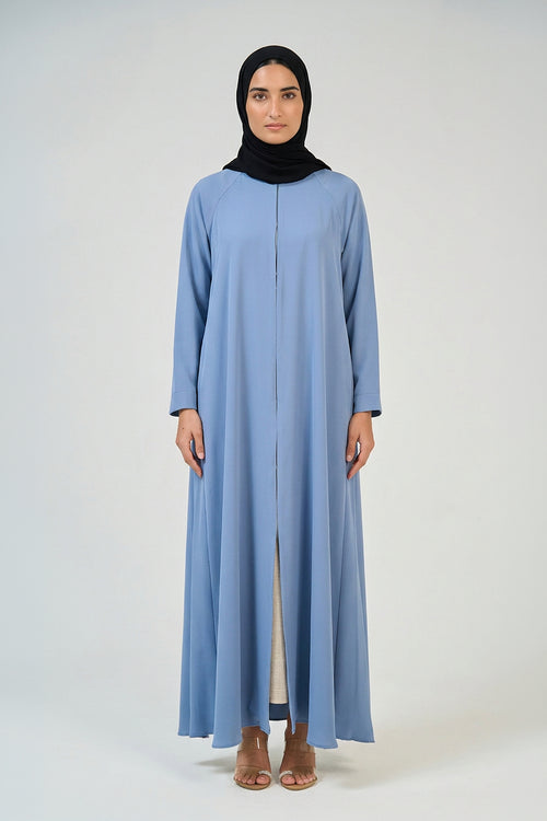 Sky Blue Essential Abaya
