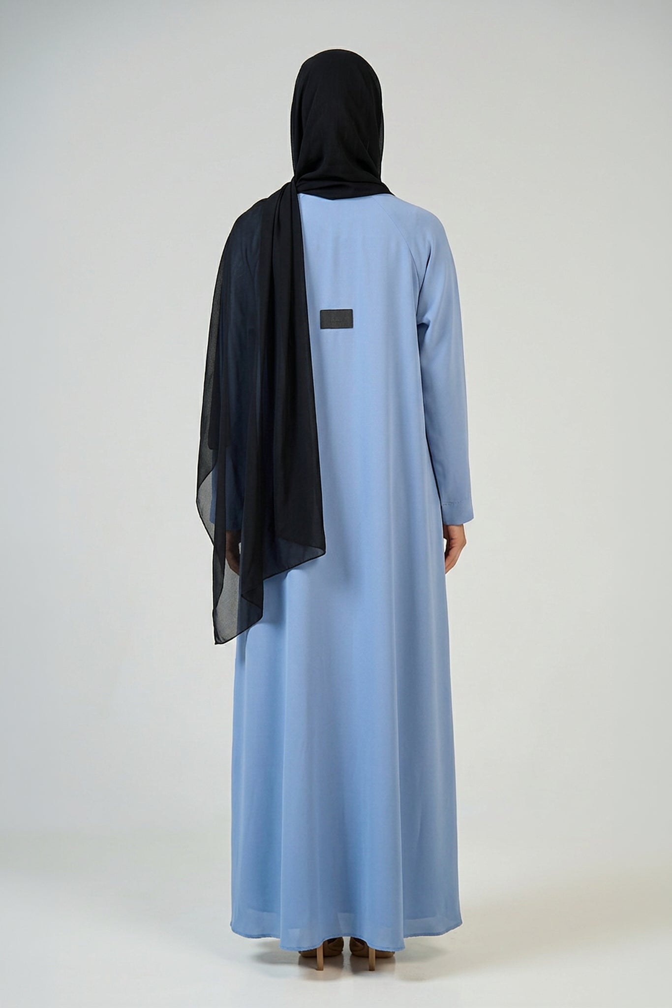 Sky Blue Essential Abaya