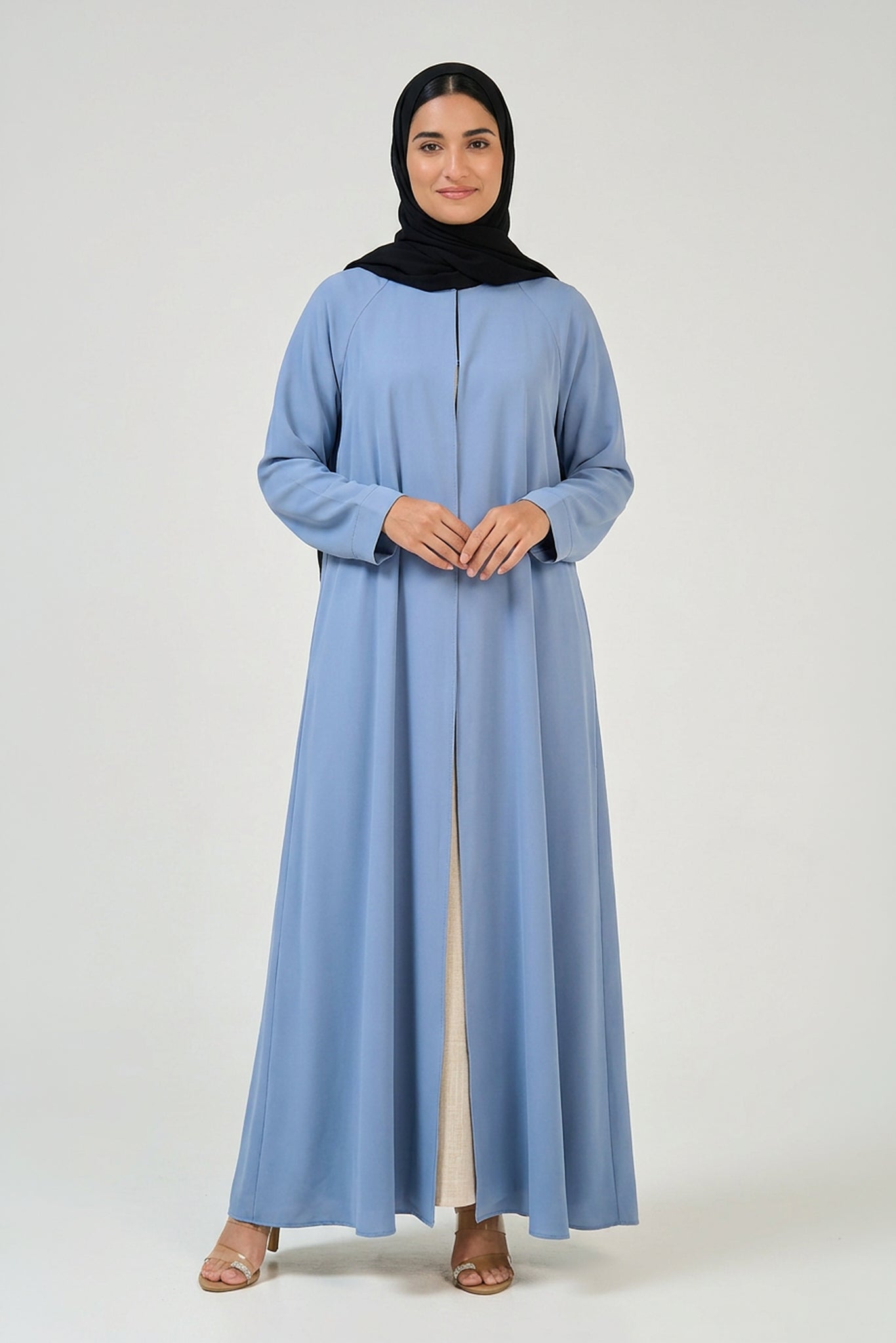 Sky Blue Essential Abaya