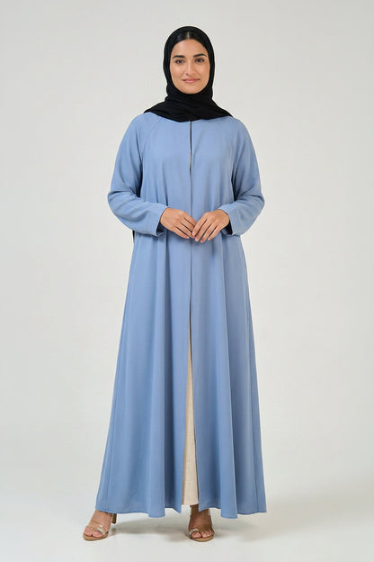 Sky Blue Essential Abaya