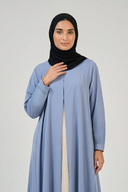 Sky Blue Essential Abaya