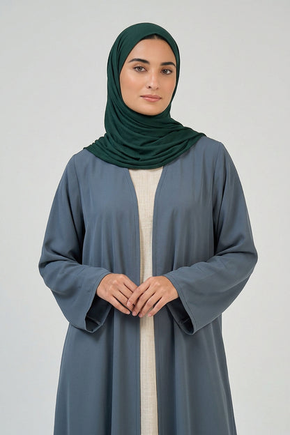 Steel Blue Essential Abaya