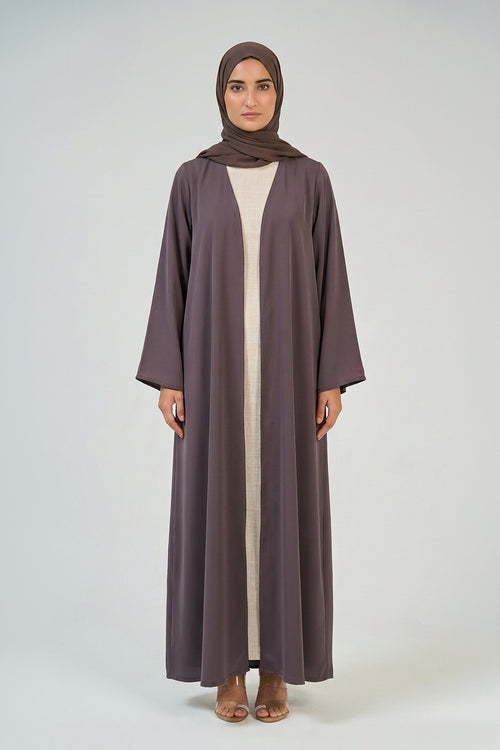 Mocha Taupe Essential Abaya