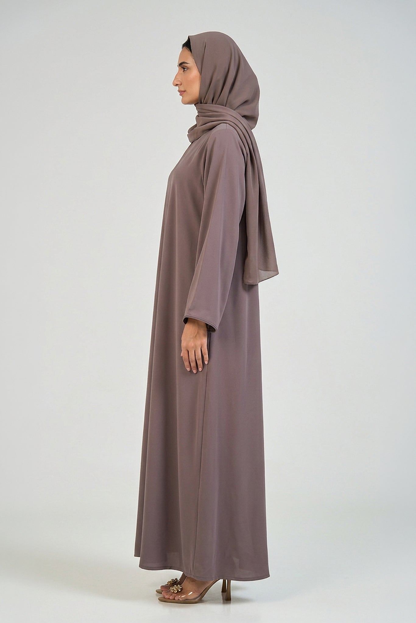 Mocha Taupe Essential Abaya
