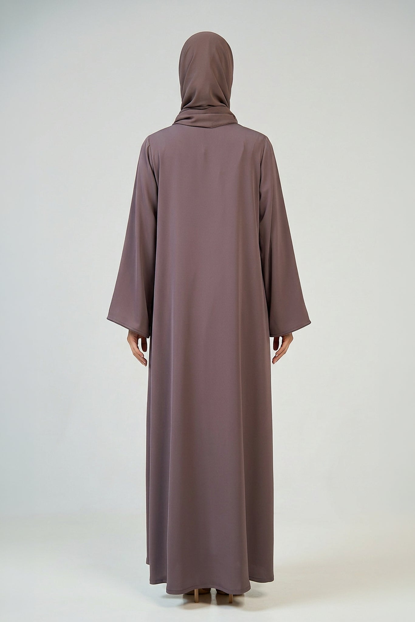 Mocha Taupe Essential Abaya
