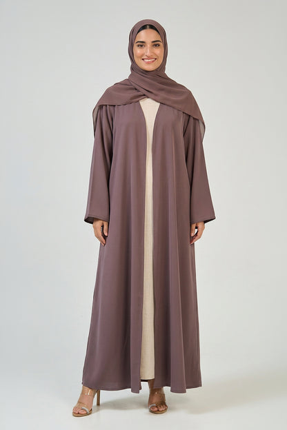 Mocha Taupe Essential Abaya