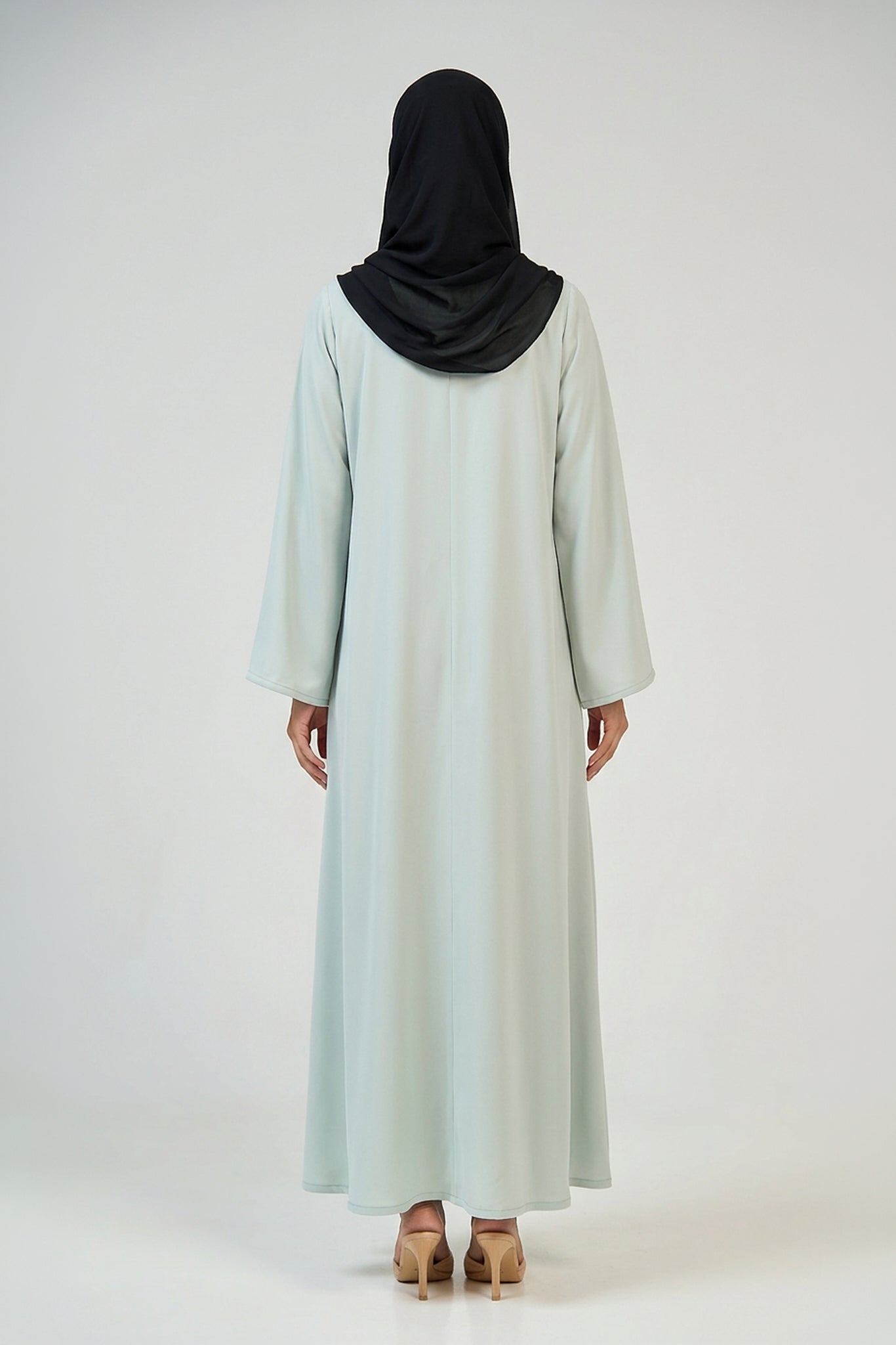 Mint Whisper Essential Abaya