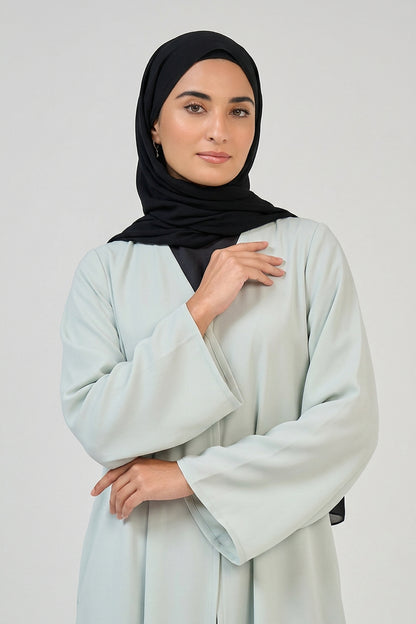 Mint Whisper Essential Abaya