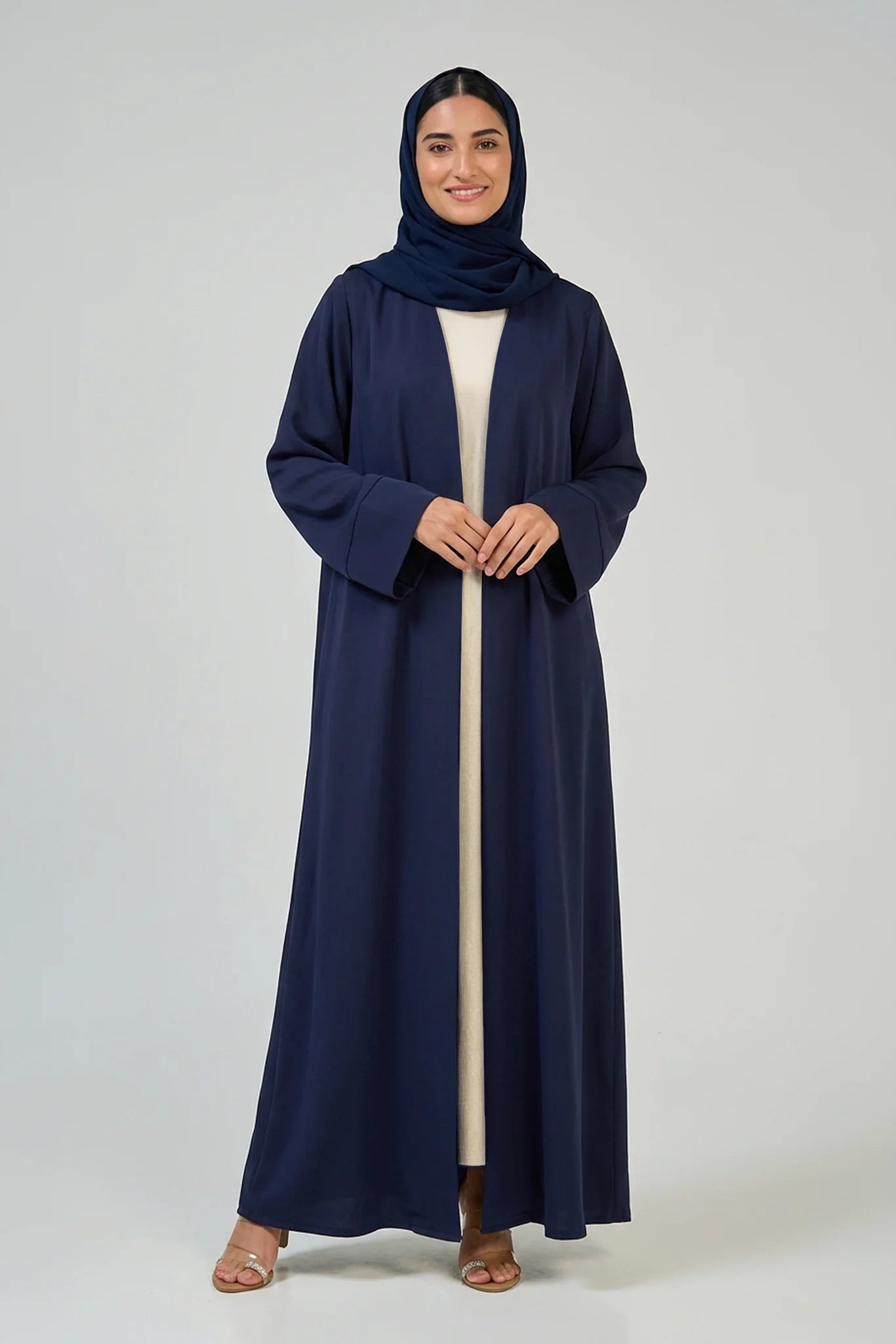 Midnight Navy Classic Essential Abaya