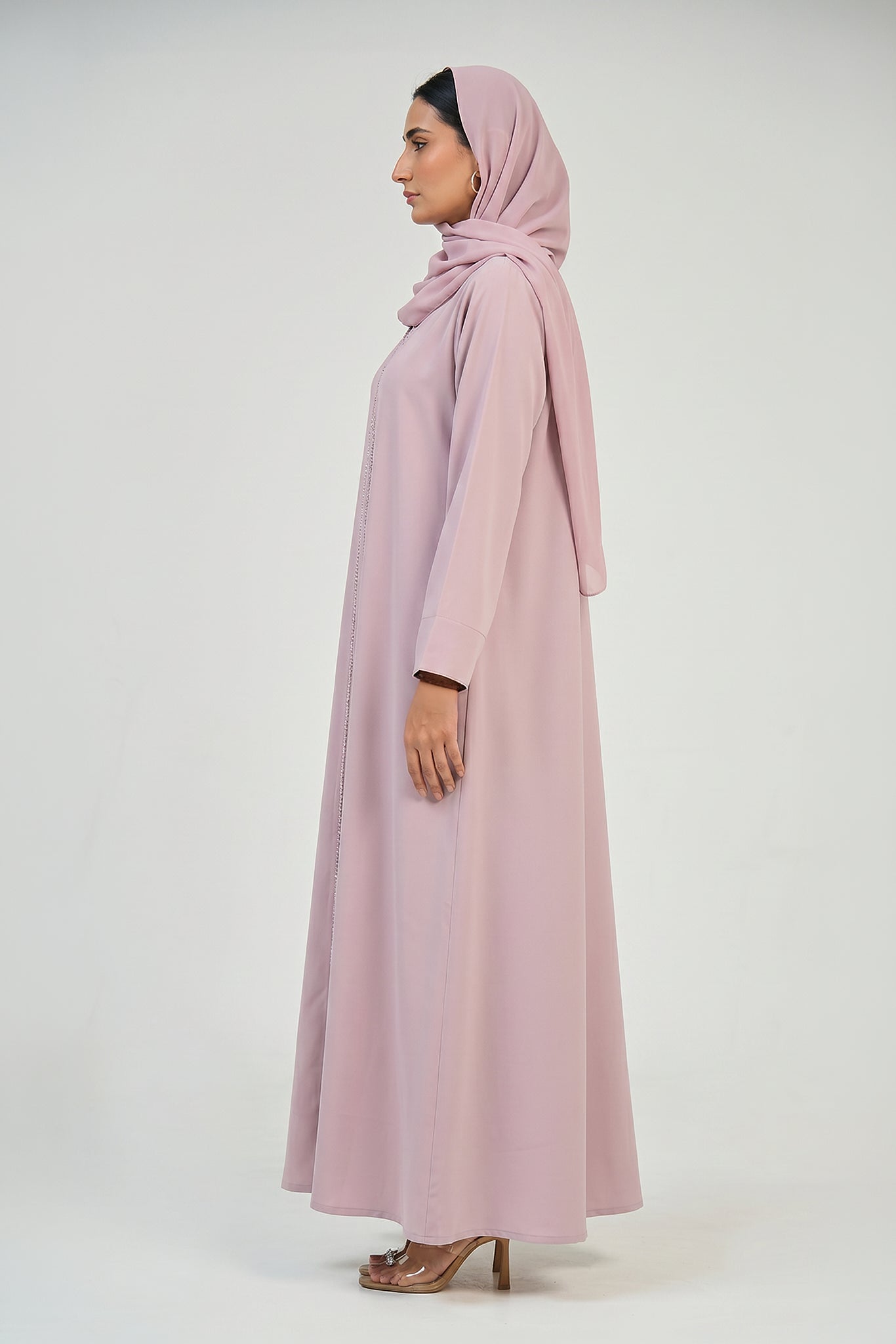 Blush Harmony Abaya