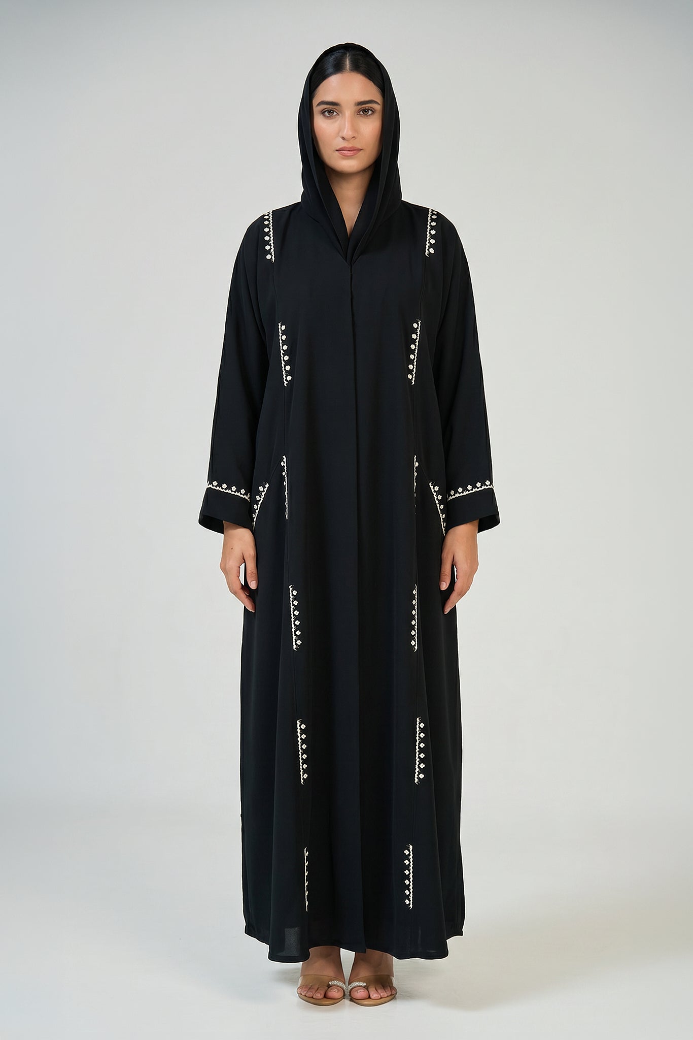 Noir Pearl Abaya