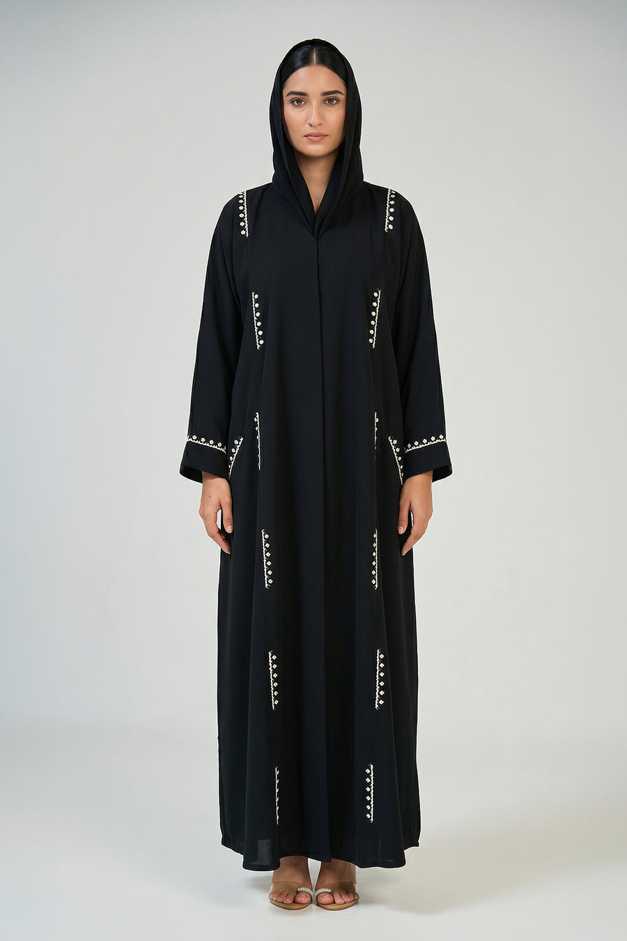 Noir Pearl Abaya