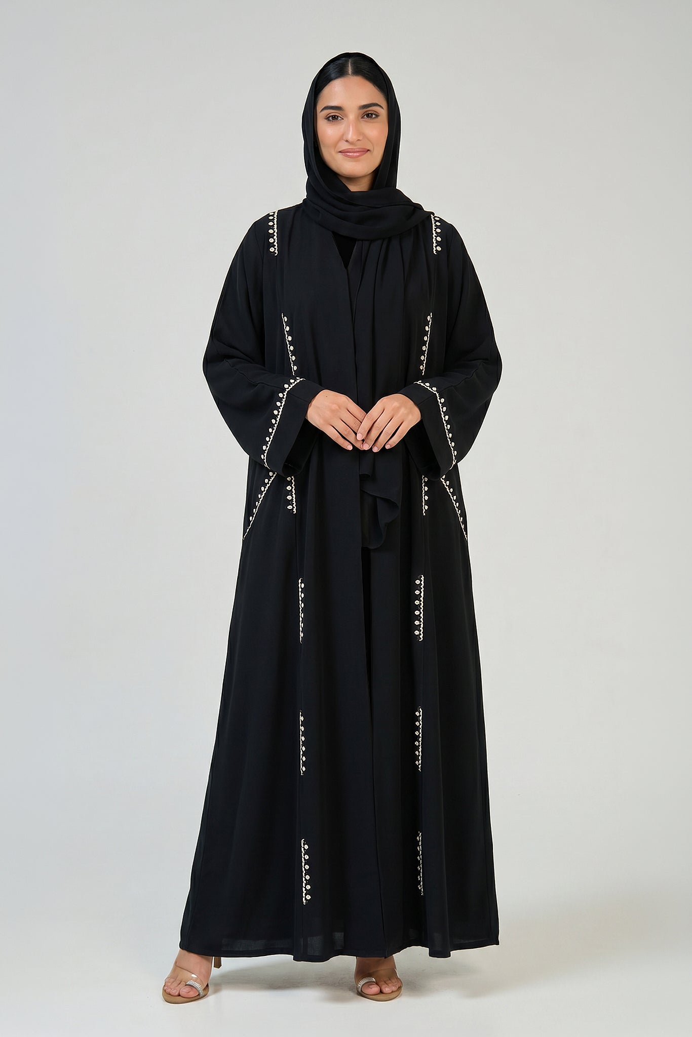 Noir Pearl Abaya